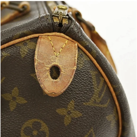 Louis Vuitton Speedy Shoulder Bag 30 Monogram, Dust Bag,Lock,key - Picture 9 of 15